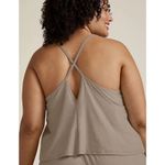Beyond Yoga  Tank Top Womens 2X Strappy Cut Out Featherweight Drift Away Sleep Photo 7