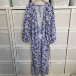 Hill House  Simone Maxi Dress in Lilac Floral Photo 5