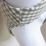 Etcetera light brown gingham sheath dress with pockets, women's size 8 Photo 11