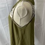 English Rose Green and snake print L tank Photo 5