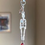 Handmade grunge street funky goth style skull phone charm/bag accessory/keychain/car display☠️ Photo 3