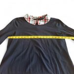 Tommy Hilfiger  Navy Plaid Layered-look Sweater Size XL Photo 5