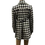Candie's  Vintage Houndstooth Double Breasted Pea Coat Bow Back Pockets Medium Photo 1