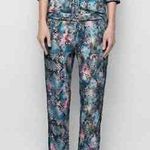 Zadig & Voltaire - Parone Camo Pants Python Pull On Elastic Waist Photo 0