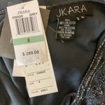 JKara Beaded Chiffon Long Sleeve A Photo 6