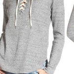 Splendid  Heather Gray Waffle Knit Top Photo 0