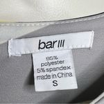 Bar III Floral Dress Scuba material Women’s size small cap sleeves Sheath Photo 5