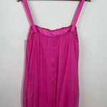 Alice + Olivia Fushia Spaghetti Strap Cocktail Dress Size Small Photo 4