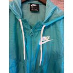 Nike Windbreaker Jacket sz XL Green Unisex Bike Hoodie raincoat Photo 1