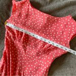 Vintage Chadwick’s Silk Polkadot Boat Neck Preppy Twee Midi Dress Small Pink Photo 6
