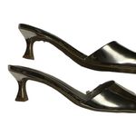 Nine West Women’s Low Kitten Heel Sandal Sz 8 1/2 Photo 5
