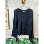 Madewell  Marled Baltic Tie-Cuff Pullover Sweater - Size - Small Photo 5