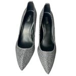 Michael Kors Claire Silver W/Logo Rhinestone size 10 Photo 1