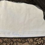 Black and Blue Lace Bow Mini Skirt Size L Photo 9