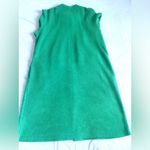 Miss Elaine Robe Womens Large Emerald Green Fleece Long Snap Front Soft Lounge Photo 2
