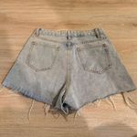 Rhinestone Denim Shorts Blue Photo 3