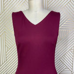 Aritzia  Babaton Louie Dress Shift‎ Sheath Mini Magenta Maroon Red Size US 4 Photo 1