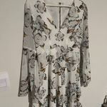 Bariano  Lumier white floral dress xs Photo 5