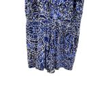Lilly Pulitzer Bryce Romper Taverna Tile Print Bright Navy Blue Size Small Photo 6