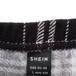 SheIn Mini Skirt Womens Large Black Tartan Plaid Preppy Goth Schoolgirl Preppy Photo 1