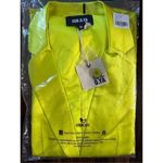 Retrofete SER.O.YA MOTLEE SILK BLAZER NEON LIME Photo 2