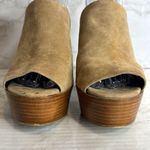 Rebecca Minkoff  Cece Platform Sandals heels in light taupe nude shoes size 8 M Photo 5