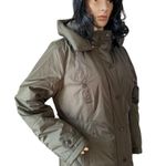 Madden Girl Juniors' Hooded Faux-Fur-Trim Parka- Size medium Photo 5