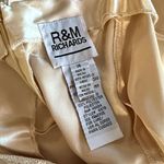 R & M Richards Cream Satin Dress Size 14 - Wedding Dress Special Occasion Dress Photo 5