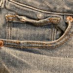 American Eagle JEAN Shorts Women’s Size 6 AE Midi Distressed Raw Hem Shorts Photo 1