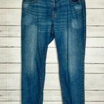 Frye  Jeans Straight Leg Cropped Stretch Denim Size 14 Photo 0