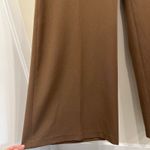 Oscar de la Renta Oscar by Tan Wide Leg Pants Side Button Detail Size 16 Career Photo 5