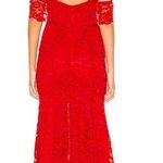 Majorelle Angelique Red Lace Gown NEW Photo 1