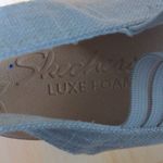 Skechers Taupe Beverlee Smitten Kitten Mid Heel Sandals Wedges 38527 - Size 8 Photo 10