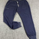 FIGS  Zamora Jogger Scrub Pant Womens Blue XL Technical‎ Medical Pocket W18SW2005 Photo 0
