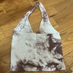 Brandy Melville  tie dyed halter crop top. Photo 1
