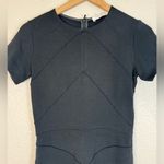 Sandro Paris Ralene Wool Black Fringe Mini Dress size 1 US Small Photo 9