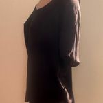 Vimmia Women's Black Back Cut Out Yoga Tee Photo 4