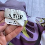 A Byer A. Byer Y2k Patterned Asymmetrical A-Line Skirt Photo 6