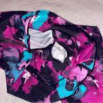 Lululemon Wunder Under Pant (Hi-Rise) in Midnight Bloom Black Deep Fuschia size 4 Photo 7