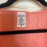 NWT Coral Coverup Boho Kimono Jacket Embroidered Sz S M Orange Size M Photo 7