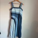 Anthropologie NEW  Pilcro Seamed Smocked Midi Dress Small Photo 1