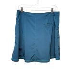 Title Nine  Skort Size 8 Athletic‎ Skirt Stretch Performance Teal Blue Tennis Photo 1