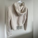 Urban Outfitters  FILA Adam Ecru Sherpa Hoodie Pullover (Large) Photo 5