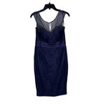 Linea Raffaelli NWT Lace Evening/Cocktail Dress w/Jacket in Navy Size IT 44/US 8 Blue Photo 2