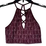 Victoria's Secret PINK Victoria’s Secret Small Cool & Comfy Strappy Bralette Halter Adjustable Photo 0