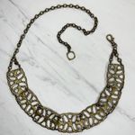 Y2K Chunky Blue Studded Flower Gold Chain Belt β¨ Photo 1