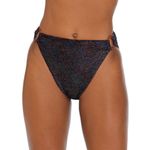 No Bo Rainbow Lurex Bandeau Top small Rainbow Lurex High Waisted bottom large Photo 9