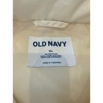 Old Navy  Cream Quilted Puffer Vest Zip Up NWT Sz XL Women’s Water Resistant Photo 5