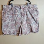 Bandolino  Amalio Size 16 Paisley Shorts Photo 0