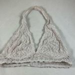 SM Off white cropped Lacey bustier halter Photo 0
